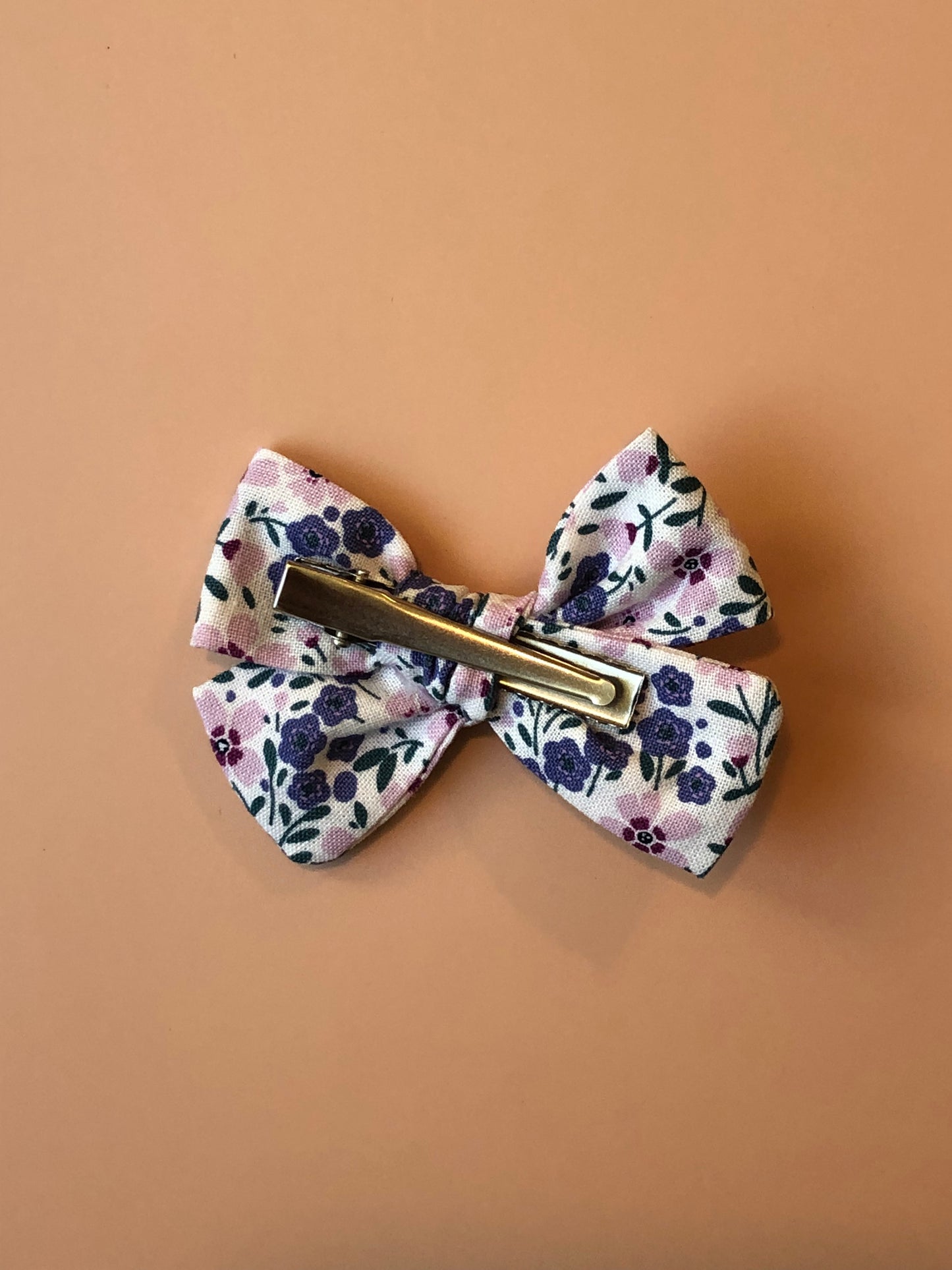 Bunny Art Print & Floral Bow