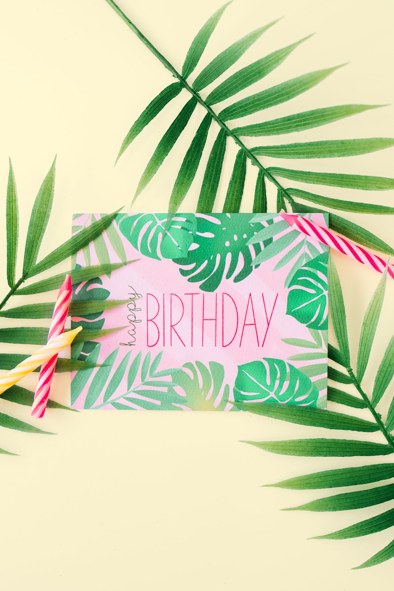 Tropical Happy Birthday