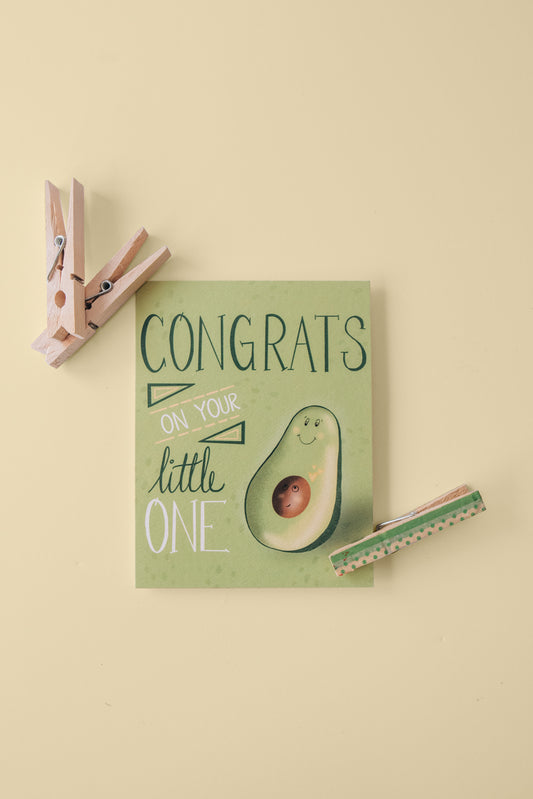 Congrats Little One - Avocado