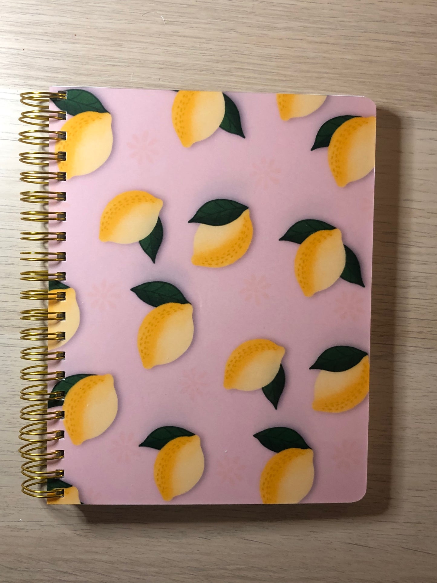 Lemon Pattern - Paperback Journal