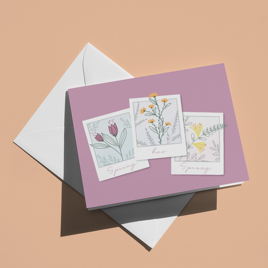 Spring Has Sprung Card
